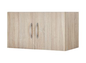 4038061008723 - Aufsatz 2-türig Multischrank-System - holzfarben - 70 cm - 40 cm - 40 cm - Sconto