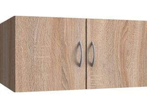 4038061008747 - Hängeschrank WIMEX Multiraumkonzept braun (eiche sägerau nachbildung) B80cm H64cm T40cm Holzwerkstoff Spanplatte Schränke Schranksystem