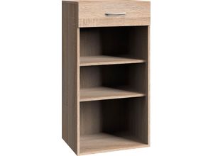 4038061009041 - Regal WIMEX Multiraumkonzept Regale Gr B H T 45 cm x 98 cm x 40 cm braun (eiche sägerau nachbildung) Wimex Breite 45 cm