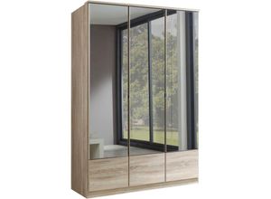 4038061169455 - Kleiderschrank mit 3 Spiegeltüren - L135 cm