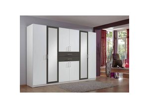 4038062019247 - Wimex - Kleiderschrank Stauraumschrank Drehtürenschrank 8 trg ca 270x 210 x 58 cm Di