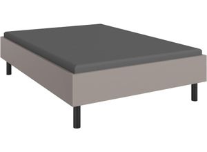 4038062101591 - Bett WIMEX Easy große Auswahl an Größen und Farben auch in Komforthöhe grau (sahara grau schwarz) H46cm L210cm Betten ohne Kopfteil ideal unter Dachschrägen oder Fenster 4038062101591 - Bett WIMEX Easy große Auswahl an Größen und Farben auch in Komforthöhe grau (sahara grau schwarz) H46cm L210cm Betten ohne Kopfteil ideal unter Dachschrägen oder Fenster
