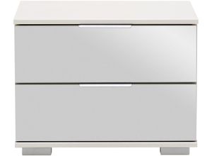 4038062156164 - Nachtkommode WIMEX Easy weiß (weiß spiegel) Sideboards B H T 52cm x 40cm x 38cm 2 St B52cm H40cm T38cm