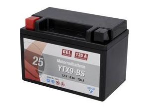 4038373067845 - Gel Motorradbatterie YTX9-BS 8Ah 135A