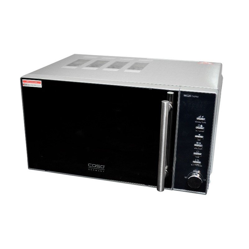 4038437033205 - CASO MG20 menu Mikrowelle Schwarz 800 W Grillfunktion