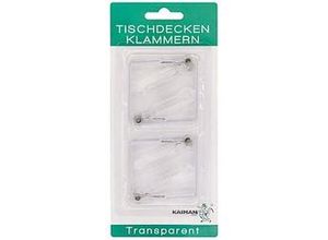 4038563026195 - Tischklammern 8er Pk transparent