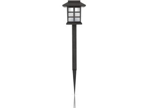 4038732761742 - Bestlivings - led Solar Gartenleuchte für Außen wetterfest IP44 spritzwassergeschützt 38 cm Stecklampe mit Erdspieß Beleuchtung für Terrasse