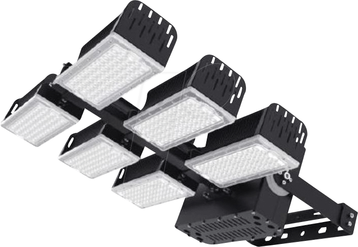 4038816077097 - SYN 154896 - LED-Flutlicht 720 W 118800 lm 5000 K schwarz IP66