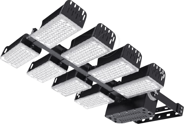 4038816077110 - SYN 154897 - LED-Flutlicht 960 W 158400 lm 5000 K schwarz IP66