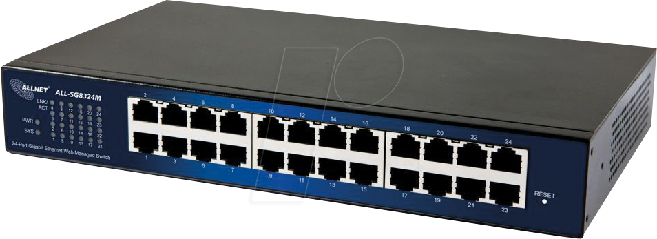 4038816113771 - ALLNET ALLSG8324 - Switch 24-Port Gigabit Ethernet