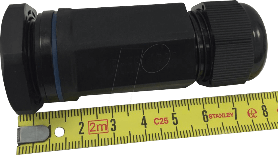 4038816139658 - ALLNET ALLCABKV - Kabelverschraubung M25x15 Schwarz