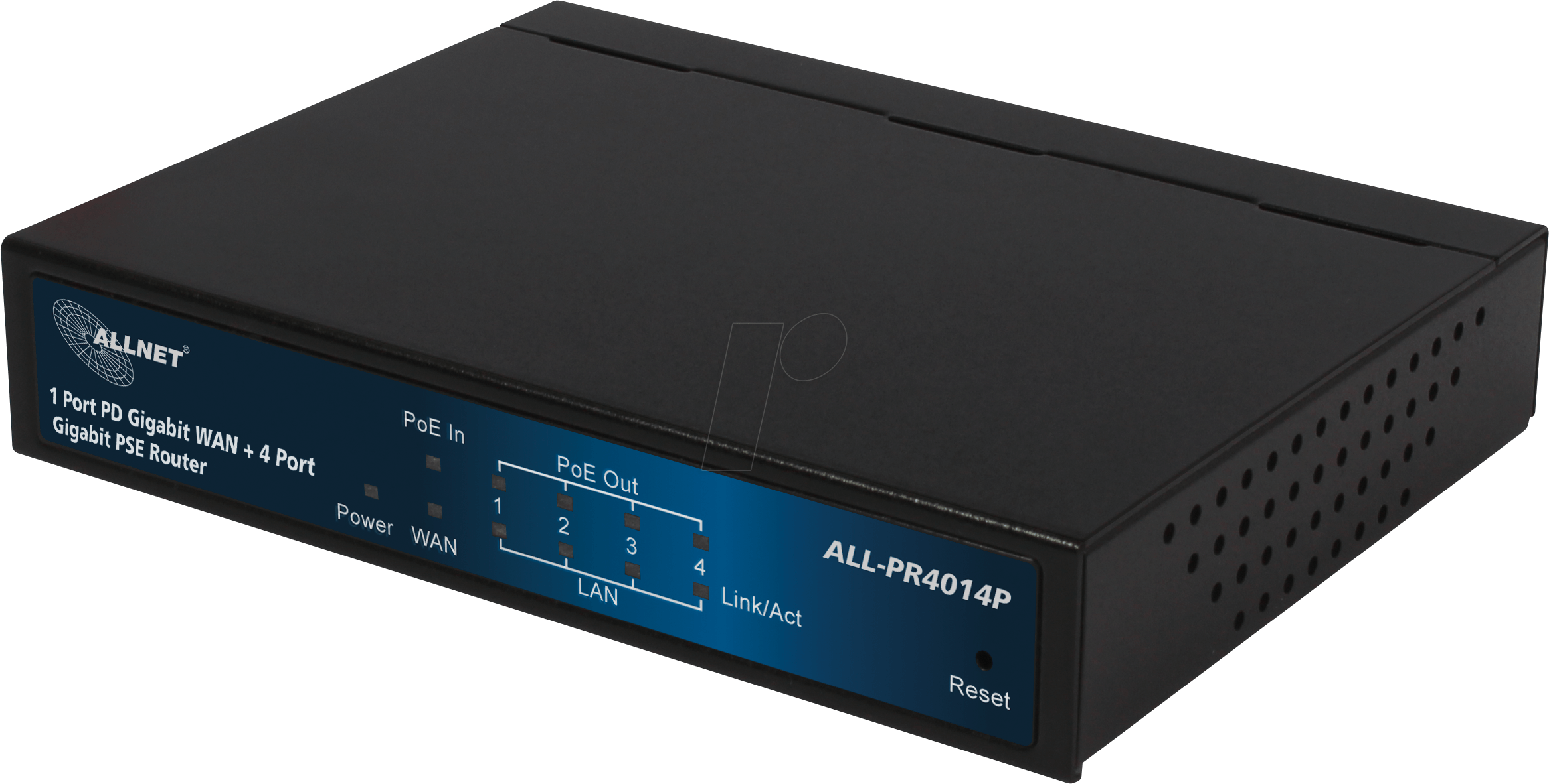 4038816146885 - ALLNET ALLPR4014 - PoE Desktop Router