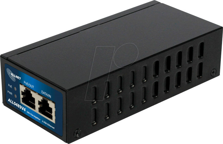4038816175243 - ALLNET ALL0489V4 - Power over Ethernet (POE+) Injektor 4038816175243 - ALLNET ALL0489V4 - Power over Ethernet (POE+) Injektor