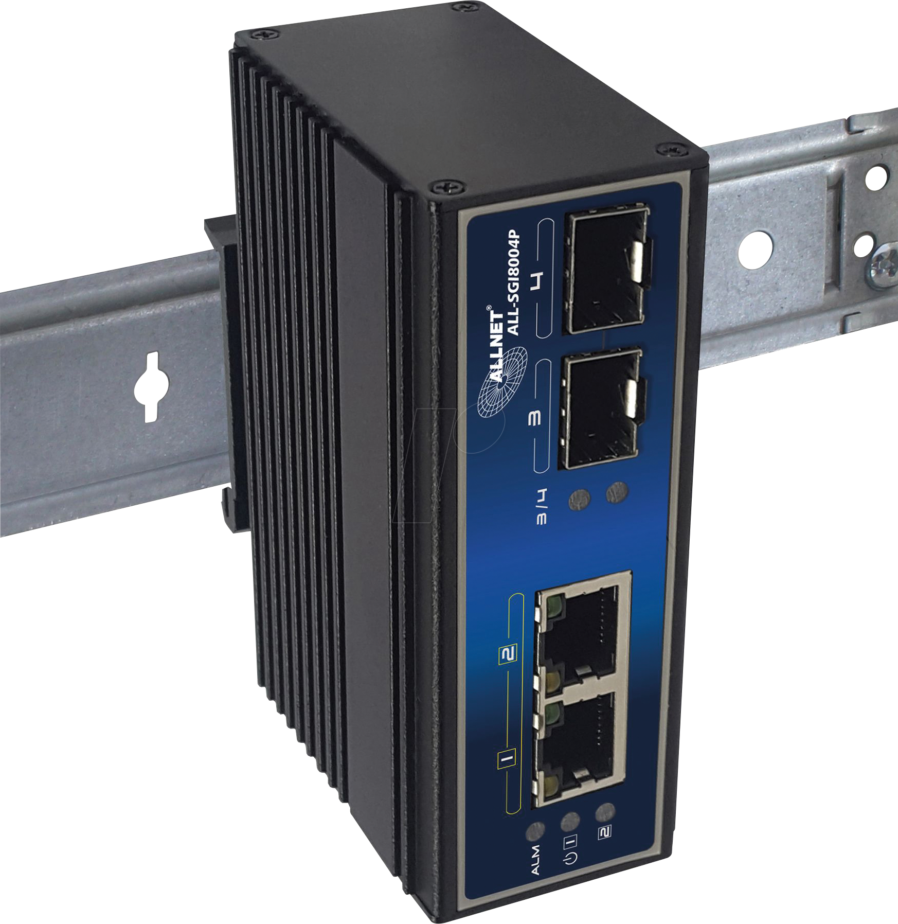 4038816189226 - ALLNET SGI8004P - Switch 4-Port Gigabit Ethernet SFP PoE+ 4038816189226 - ALLNET SGI8004P - Switch 4-Port Gigabit Ethernet SFP PoE+