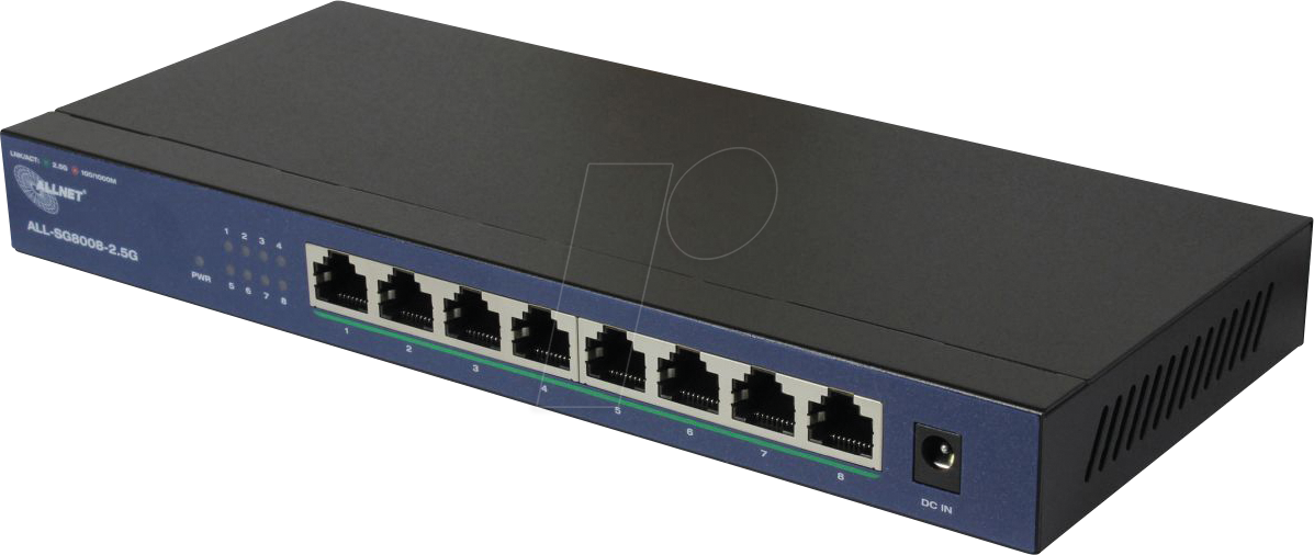 4038816201874 - ALLNET SG800825G - Switch 8-Port 25 Gigabit Ethernet 4038816201874 - ALLNET SG800825G - Switch 8-Port 25 Gigabit Ethernet