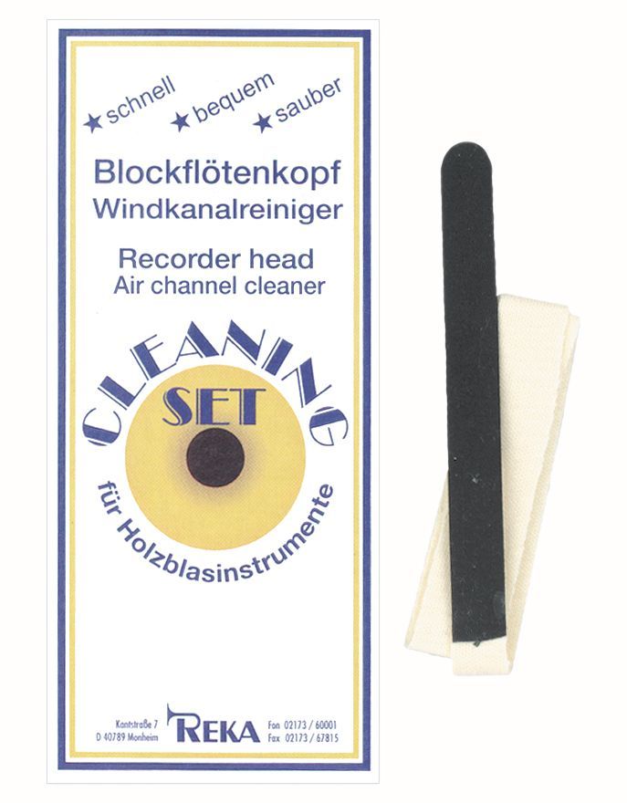 4038827130378 - Windkanal-Reiniger für Blockflöte (Blockflötenkopf) - Wichtig zur Pflege -