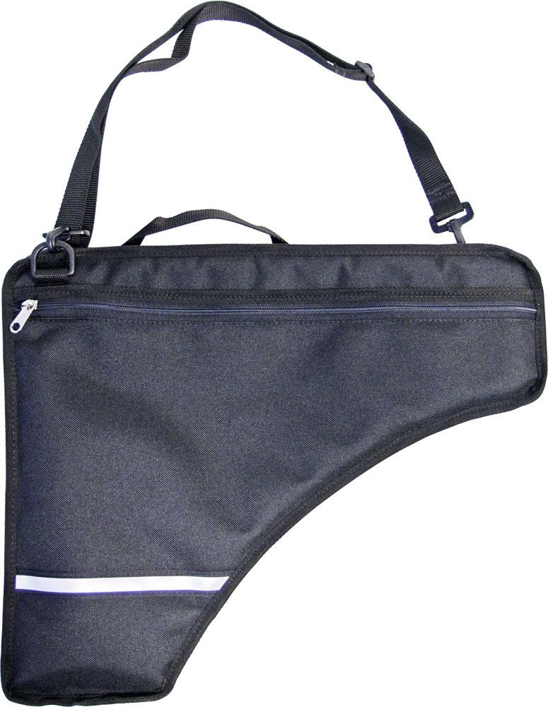 4038827259659 - Panflöten-Tasche Hülle gefüttert Etui für Panflöte 8 - 15 Rohre