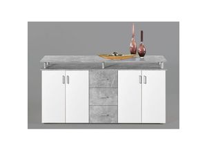 4038889042398 - Bega Consult - Kommode Sideboard Beistellkommode Lift ca 180 cm breit Lift Korpus Beton   Tü