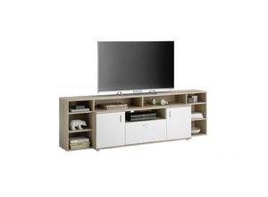 4038889072050 - Bega Consult - Lowboard pamplona für hifi tv Fernseher Kommode ca 200 x 62 x 40 cm Eiche Säg