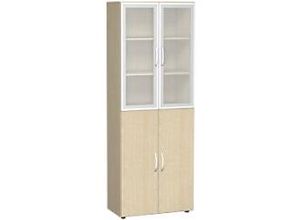 4038933075259 - Geramoebel Aktenschrank Speed Office Ahorn 800 x 420 x 2160 mm