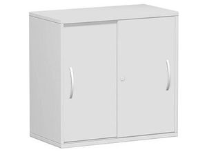 4038933482002 - Schiebetürenschrank Flex S-382502-LL lichtgrau 1 Fachboden 800 x 425 x 798 cm