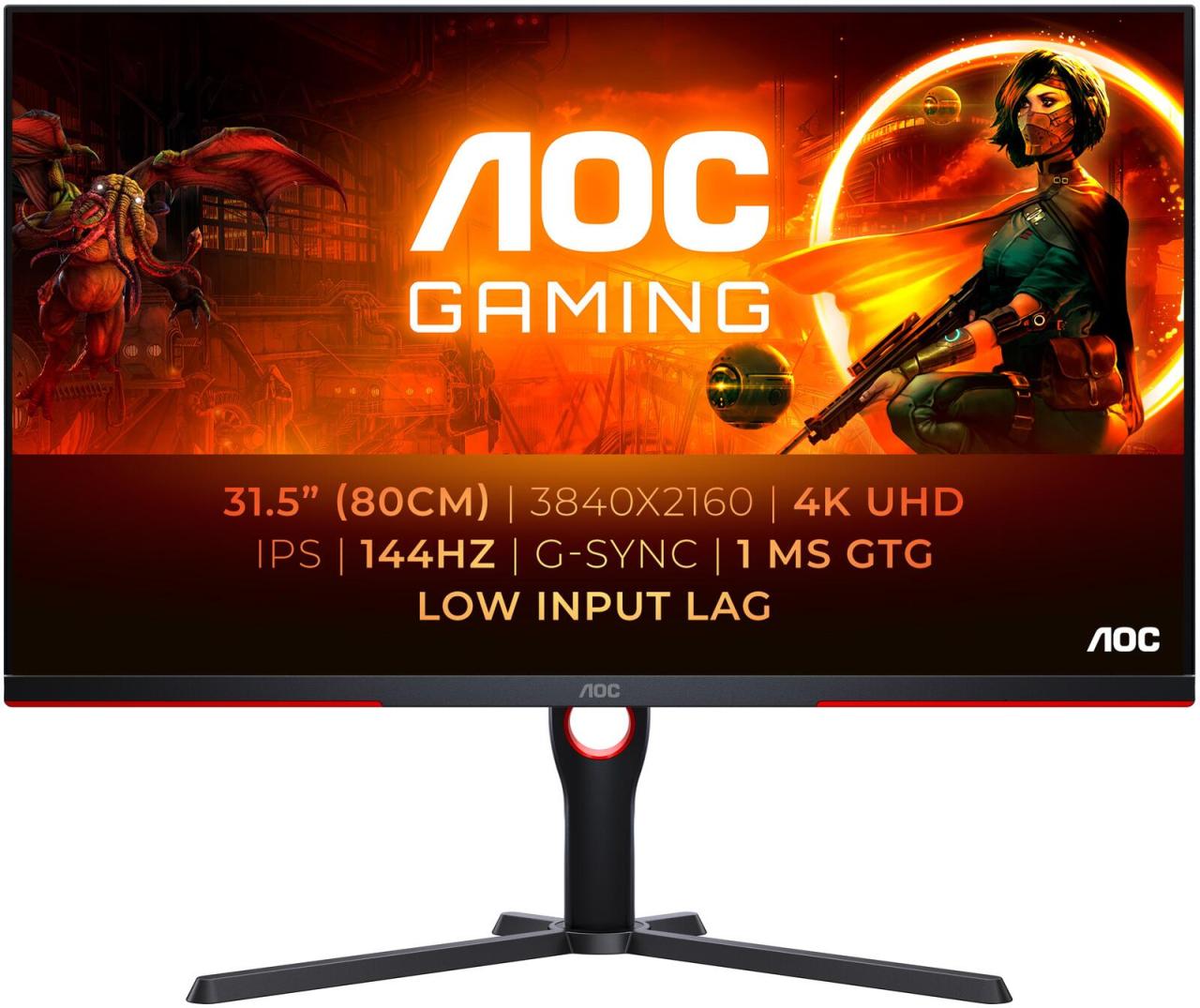 4038986111430 - 32 Gaming U32G3X BK - LED monitor - 32 - HDR - 1 ms - Bildschirm