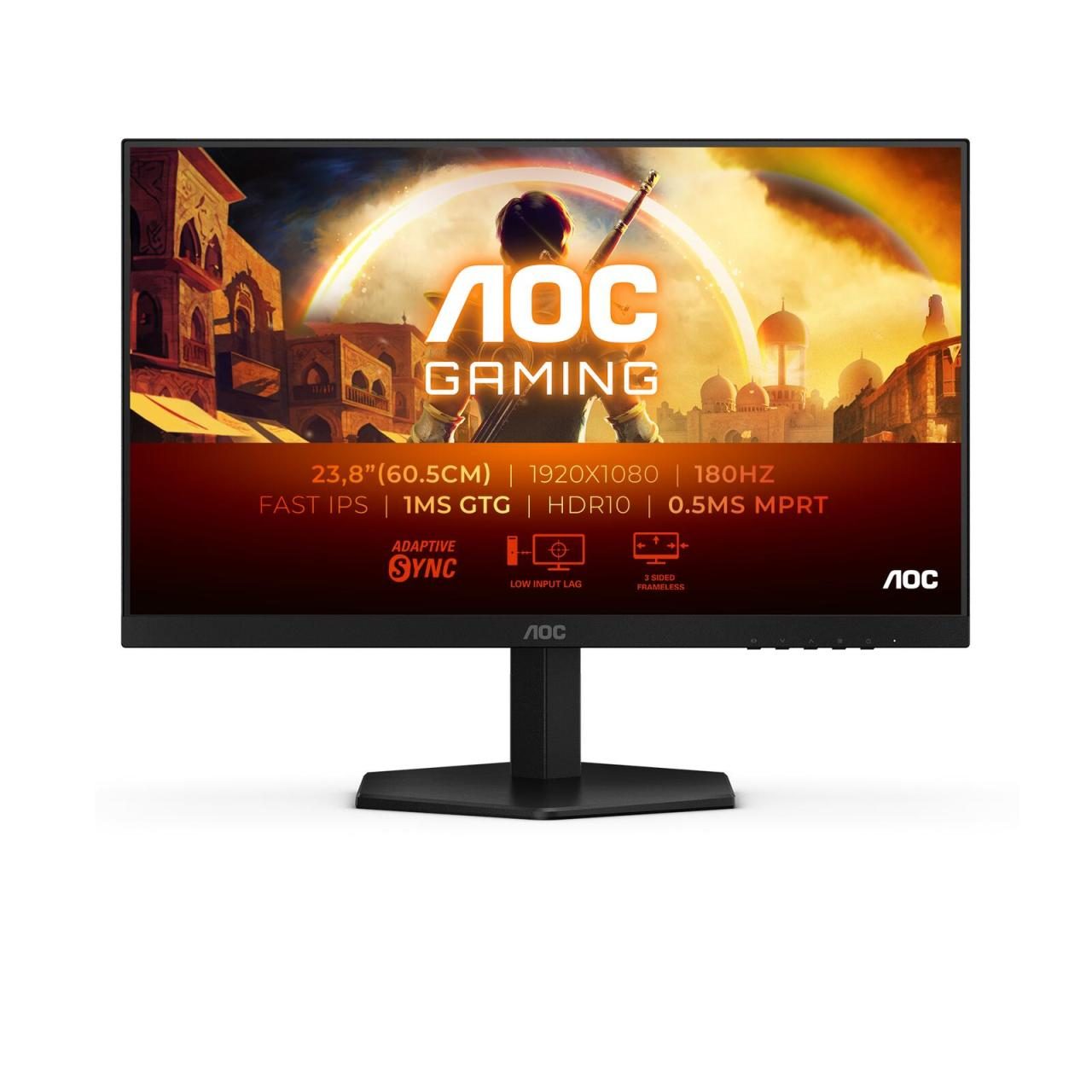 4038986642583 - 0 Gaming 24G42E Gaming-Monitor 6045 cm (238)