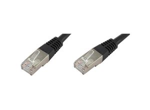 4039289005013 - Econ Connect - F6TP025SW RJ45 Netzwerkkabel Patchkabel cat 6 s ftp 025 m Schwarz Paarschirm 1 St