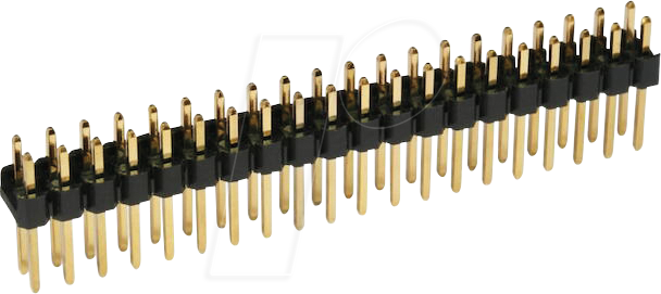 4039289038219 - ECON SL4G2 - Stiftleiste 2 x 2 polig gerade Rastermaß 254 mm