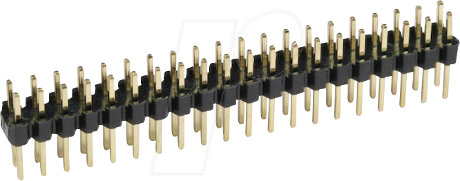 4039289038455 - ECON SL5G2R2 - Stiftleiste 2 x 5 polig gerade Rastermaß 20 mm