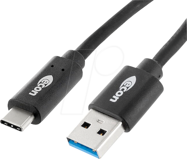 4039289059313 - ECON U31CA2SW - USB 31 Kabel A Stecker auf C Stecker 2 m