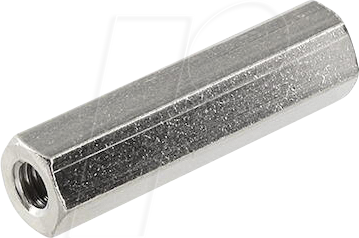 4039289066656 - ECON D3X20I5MH - Abstandsbolzen Messing M3 20 mm Innen Innen 100St