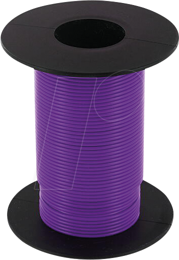 4039289076341 - ECON KL025VIO25 - Kupferlitze 025qmm violett Spule 25m