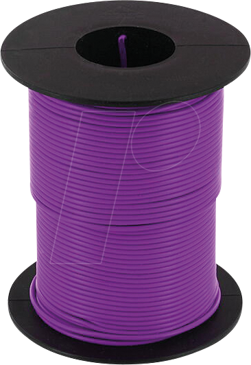 4039289076433 - ECON KL025VIO50 - Kupferlitze 025qmm violett Spule 50m