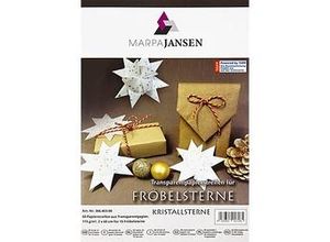 4039363017246 - Transparentpapierstreifen-Set Fröbelsterne Kristallsterne 60 Streifen