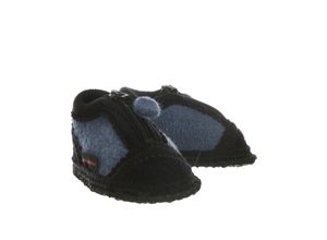 4039392267407 - Beck Schuhe - Schurwoll-Hausschuhe MINI in blau Gr18