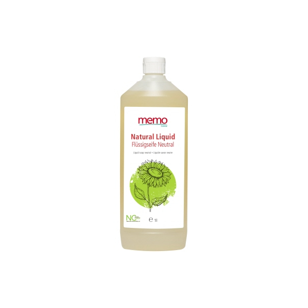 4039468013730 - memo Flüssigseife Natural Liquid H1146 1l 4039468013730 memo A