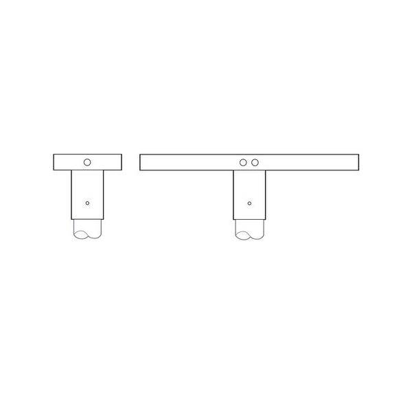 4039806383440 - SITEO Traverse 102 108mm 5NY74901XA31 Mastaufsatzmontage f 1 Fluter L=150mm