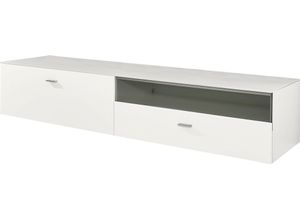 4039853373067 - Lowboard NOW BY HÜLSTA now no 14 Sideboards Gr B H T 210 cm x 434 cm x 52 cm 1 weiß (lack hochglanz) Lowboards Breite 210 cm