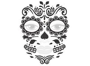 4039996361549 - Face-Art Tattoo Totenkopf 4039996361549 - Face-Art Tattoo Totenkopf
