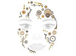 4039996361556 - Face-Art-Tattoo Steampunk