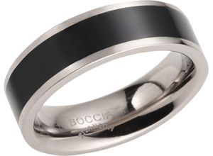 4040066196022 - BOCCIA® Herren Ring Titan schwarz 56