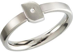 4040066236155 - BOCCIA® Damen Ring Titan mit Diamant ca 0005 Karat silber 52