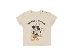 4040073099514 - ONOMATO! - T-Shirt MICKEY & MINNIE in off white nature Gr74 80