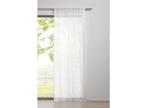 4040255304115 - Schlaufenschal Pure Gardinen Blickdicht Vorhang Schlafzimmer 1er Set - Weiß - 135x300 cm