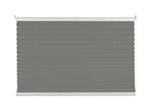 4040255655644 - buchheister Plissee FREE grau 80x130cm (BH 80x130 cm) BH 80x130 cm grau