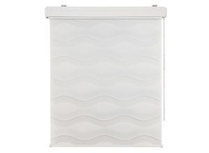 4040255680097 - Doppelrollo WAVE weiss