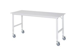 4040376496102 - RAU Arbeitstisch 2000x800x910-1230 fahrbar M-Platte 22mm lgr 4040376496102 RAU GmbH 4040376496102 - RAU Arbeitstisch 2000x800x910-1230 fahrbar M-Platte 22mm lgr 4040376496102 RAU GmbH