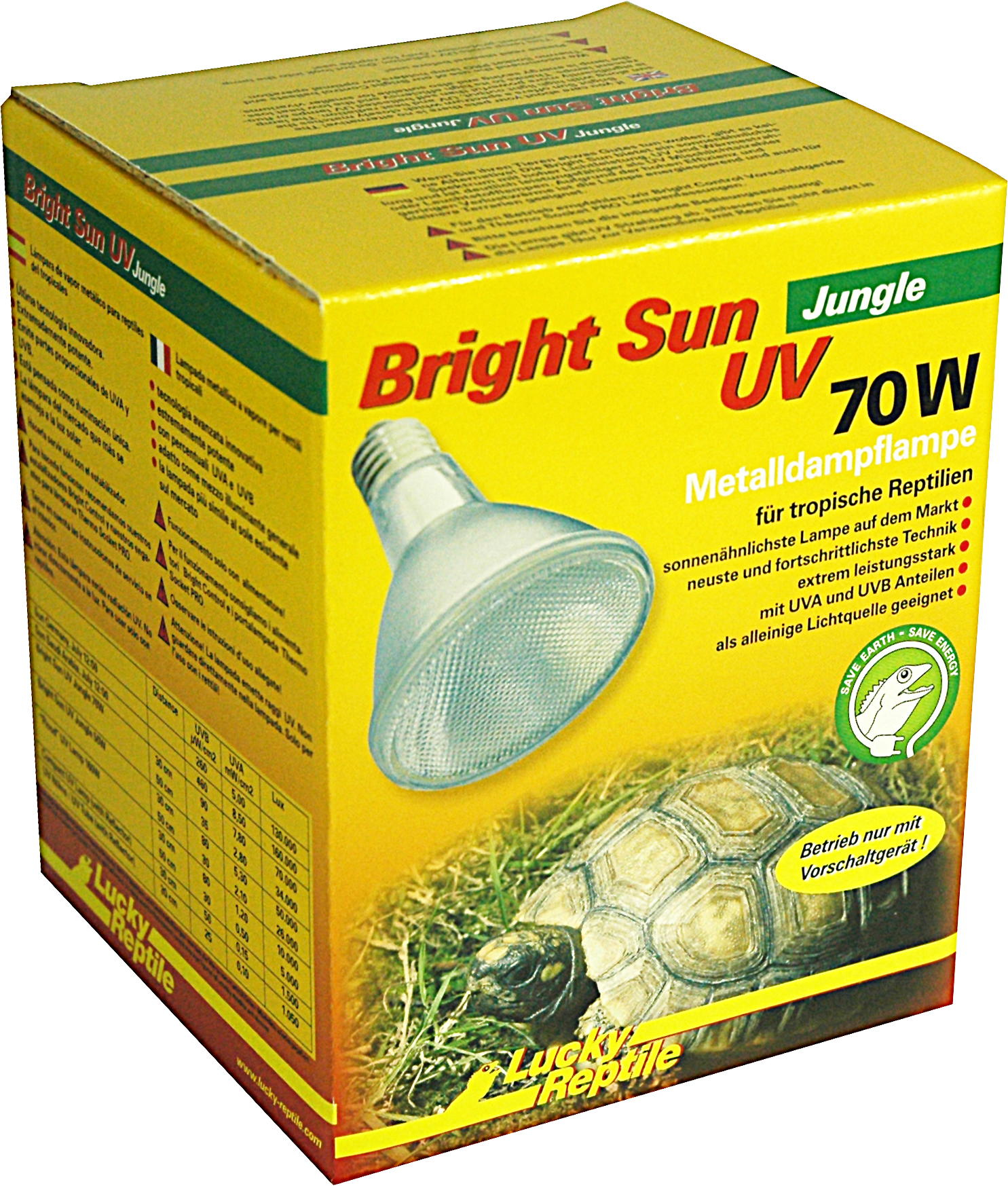 4040483636125 - Bright Sun uv Jungle - 70W - Lucky Reptile