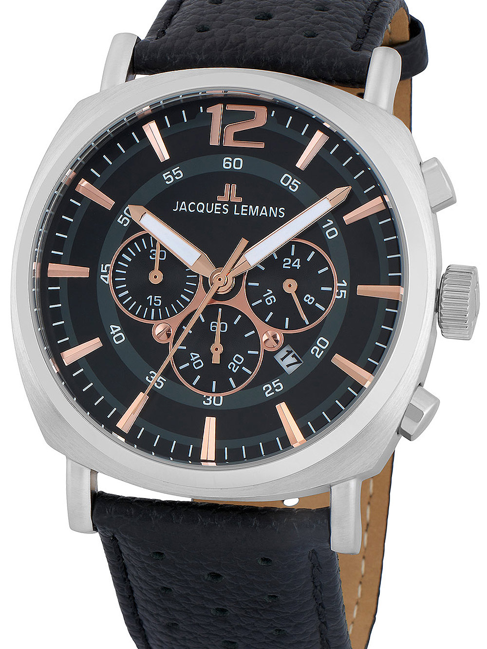 4040662137641 - 1-1645J Lugano Chronograph Herrenuhr 46mm 10ATM